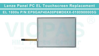 EL 1800s P/N:EP8GAP40A00P6MD0XX-0100900005G LENZE Touch Membrane Repair Replacement