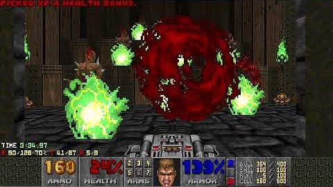 Doom Zero: Map 22 - "The Cracks" UV-Fast in 5:18