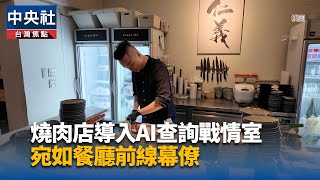 餐飲業新顯學 AI查詢戰情室用說的也行