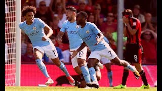 Manchester City beats Bournemouth 2-1 in Premier League