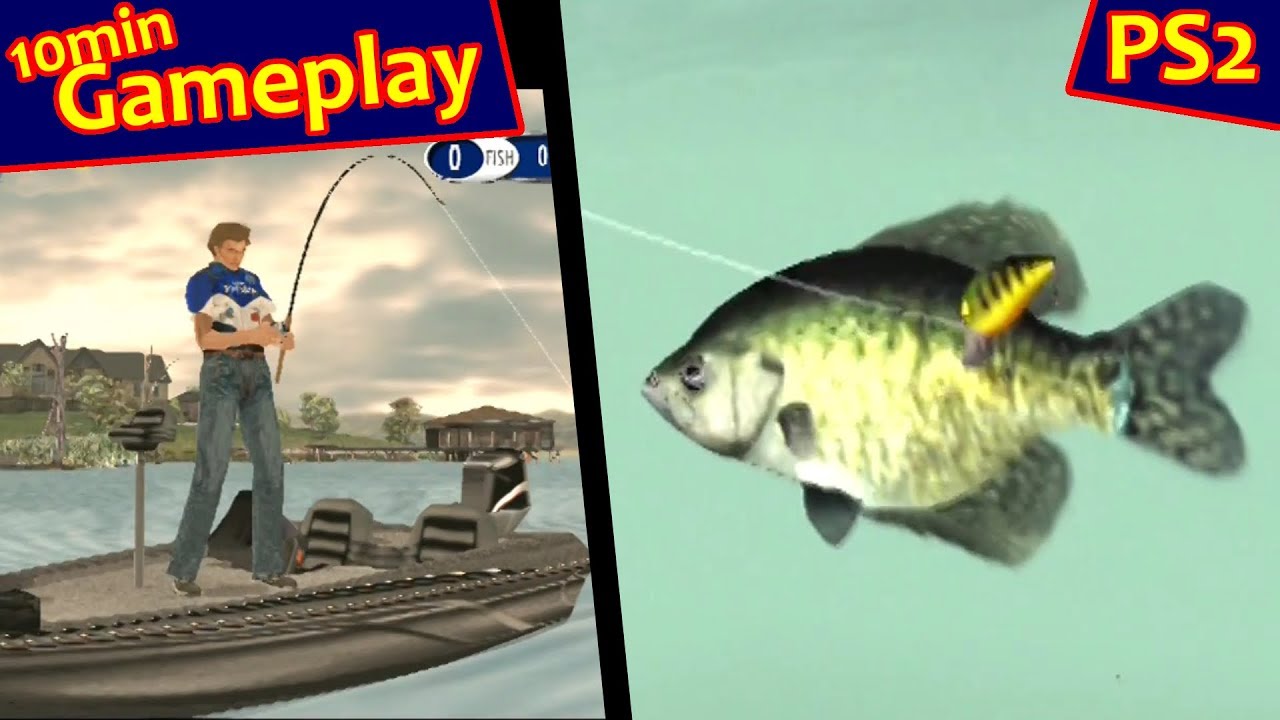 BASS Strike Fishing Game Playstation 2 Complete Tested Working PS2 2001  752919460061