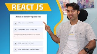 🔴 Create Accordion using React JS in Hindi screenshot 2