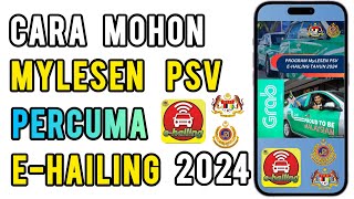 Bantuan Lesen Percuma Lesen PSV E-HAILING