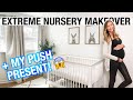 Extreme Nursery Declutter + Organization + I got my Push present early!