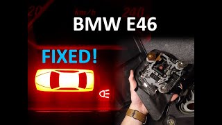 Fix BMW E46 Tail Light Electrical Issue