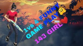 One vs 4  gameplay girl vs boys .... See and happy xxxx.TENTACTION