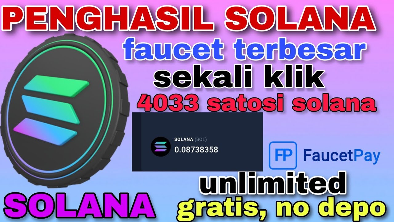 faucet legit 2022|penghasil crypto terbaru|penghasil solana|faucet solana gratis