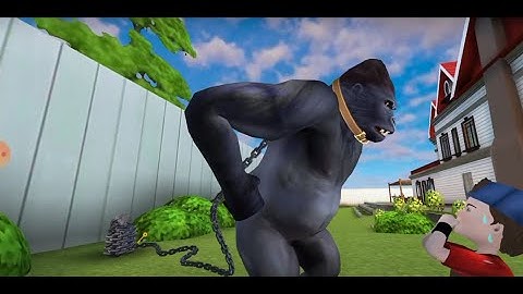 Scary Stranger 3D Version 5.0.1 The Kid Caught By Gorilla In Failed Prank In Go Bananas