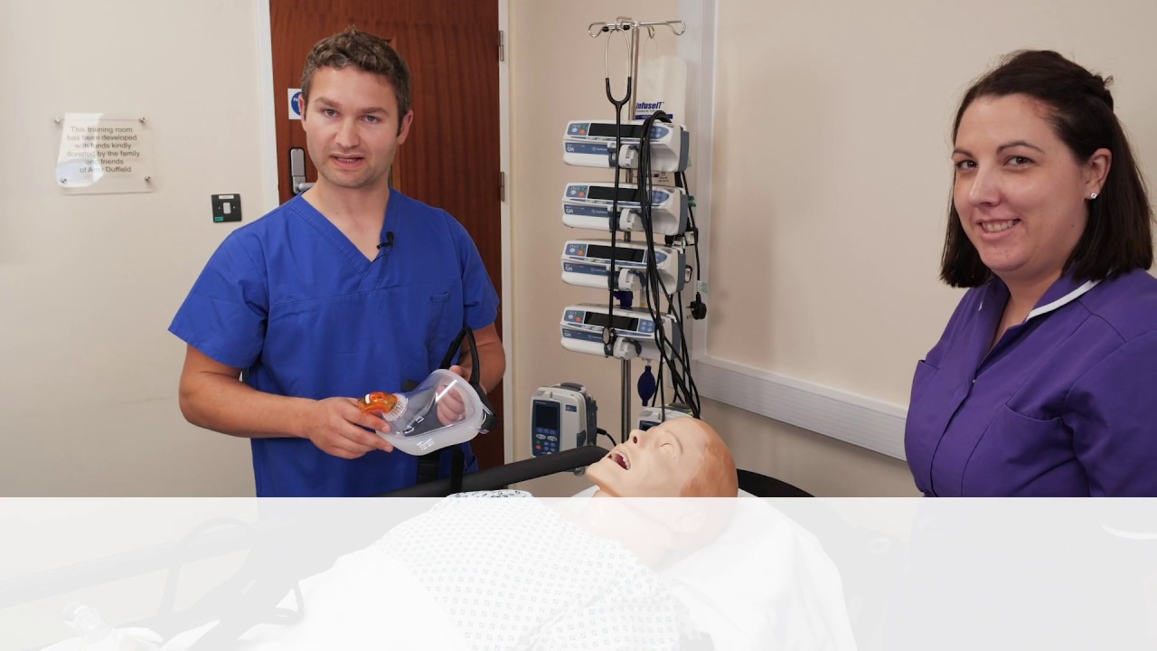 Select and fit a Non invasive ventilation mask and an Oronasal mask to prevent pressure ulcers