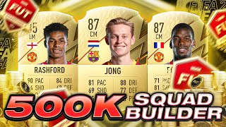 INSANE FUT CHAMPS 500K SQUAD BUILDER FIFA22 ULTIMATE TEAM