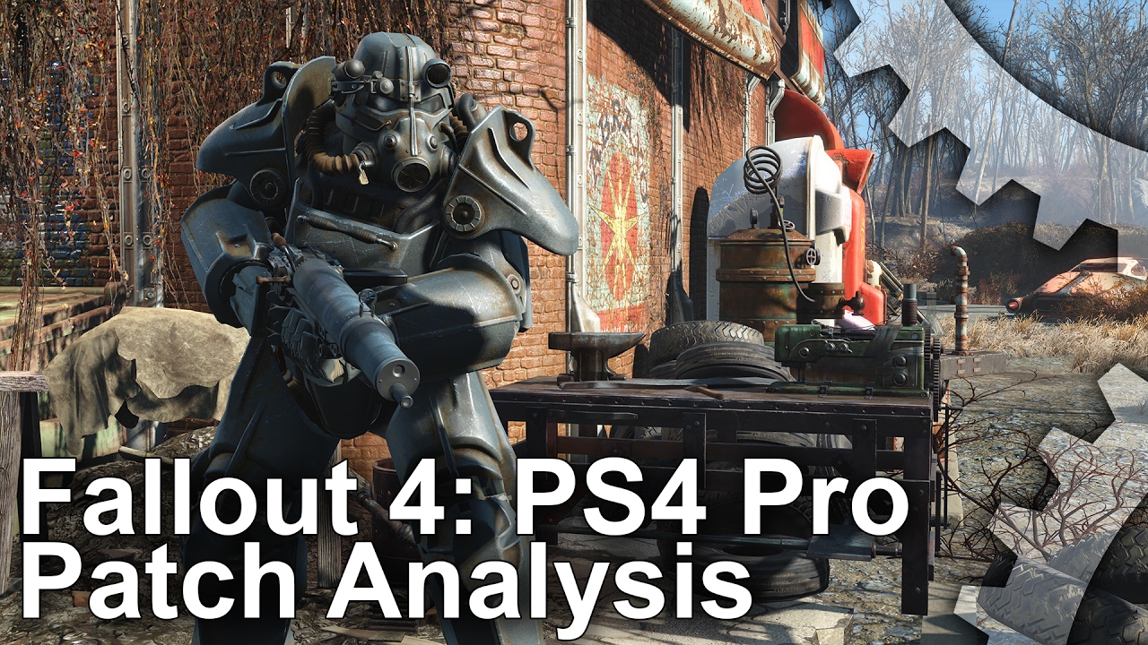 Harmoni legetøj parfume 4K] Fallout 4: PS4 Pro Patch Analysis + Boost Mode Frame-Rate Test! -  YouTube