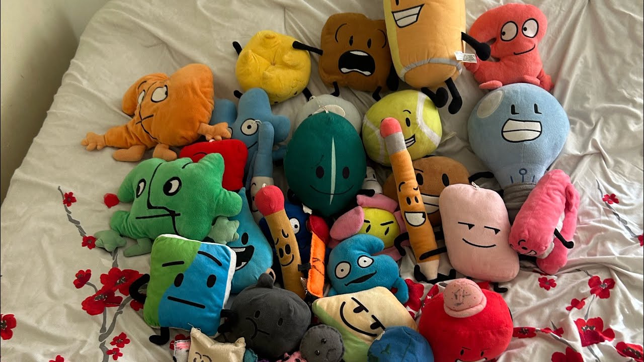 BFDI plush collection 4 - YouTube