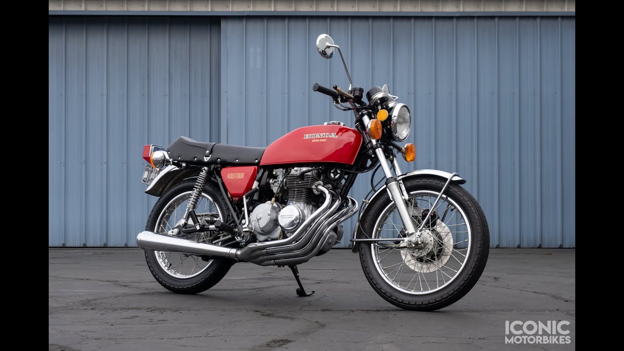 1975 Honda CB400F with 793 Miles – Iconic Motorbike Auctions