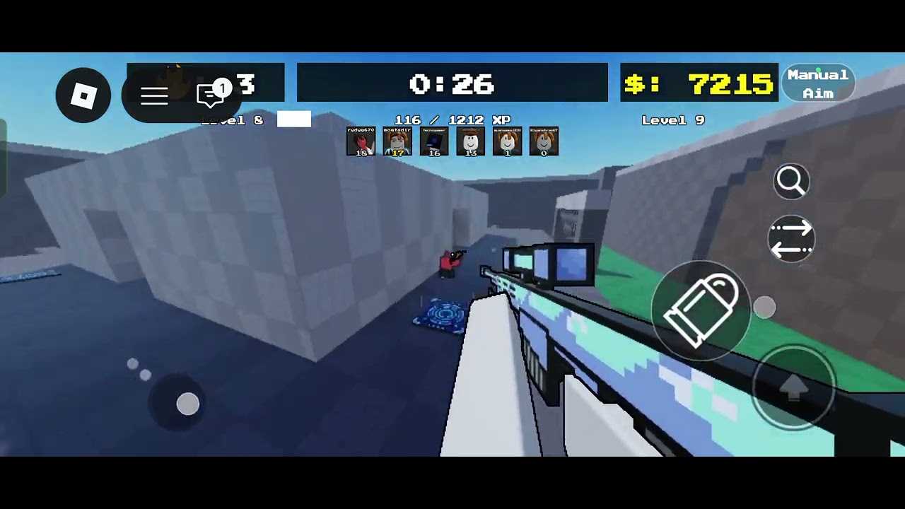 Shooting skill on top I kill my friend on one tap 