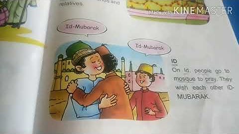 Class-1st Subject-EVS Topic:L-9 (Fairs and Festivals) Part 2