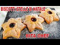 BISCOTTI STELLE DI NATALE🎄RITA CHEF | Deliziosi e friabili.