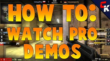 How To Get & Watch CSGO Pro DEMOS (Tutorial)