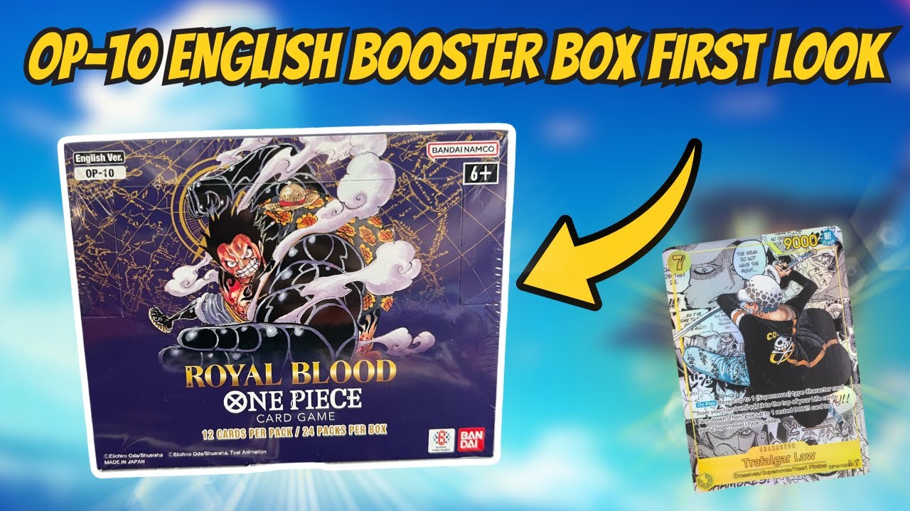 *EARLY OPENING* OP-10 ROYAL BLOOD BOOSTER BOX  (English)!