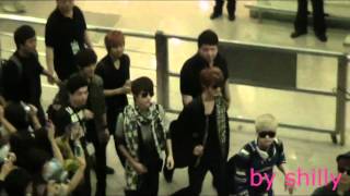 [FANCAM]120519 BOYFRIEND at Shanghai Airport 1