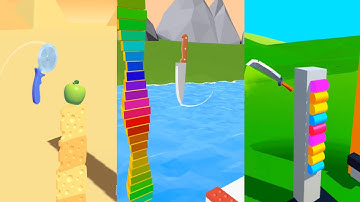 Slice Master | Slice It | Slice All - All Levels Gameplay Android, iOS