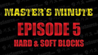 Masters Minute Episode 5 - Hapkido Hard & Soft Blocks screenshot 1