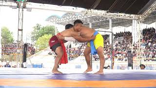 Giant slayer Kuluvezo Soho all bouts at 29th Naga Wrestling championship 2024.