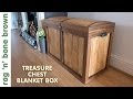 Making A Treasure Chest Ottoman / Blanket Box (part 1 of 2)