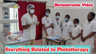Phototherapy explained in Marathi l Demonstrative Video with Example l Everything about Phototherapy