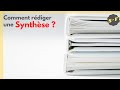 Comment rdiger une synthse  savoirfaire