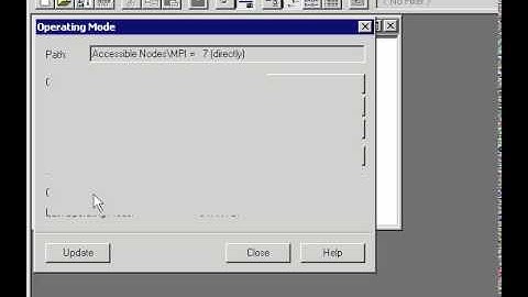 Siemens Step 7 Tutorial - Avvio Arresto CPU e reset totale (operating mode)