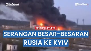 🔴❗️BREAKING NEWS: Serangan Udara Besar-besaran Rusia ke Kyiv dan Berbagai Wilayah Ukraina