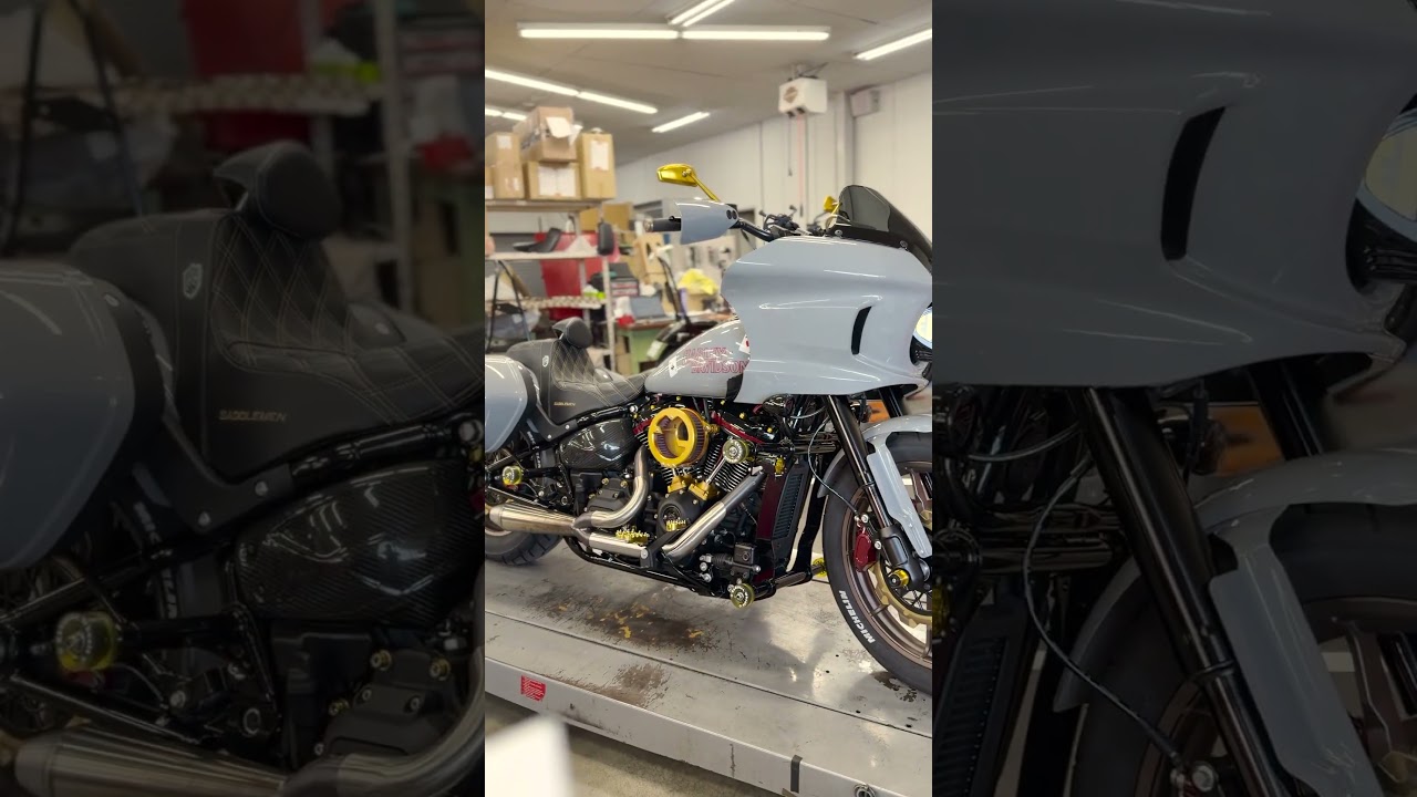 【 #HarleyDavidson #LowRiderST 】#ハーレーダビッドソン #ローライダーST #バイクカスタム#harleycustom