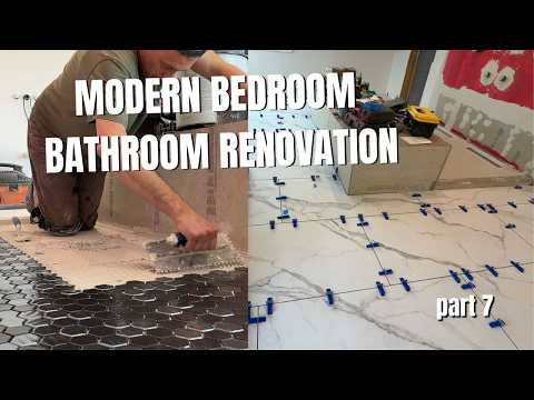 How to Renovate a Bedroom, Bathroom & Closet - The Complete Process - Renovation Project , Part 7