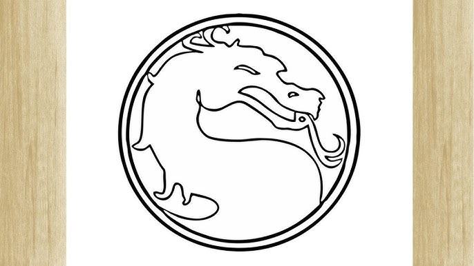 pic How To Draw Mortal Kombat Logo Step By Step how to draw mortal kombat logo step by