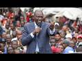 LIVE! President Ruto ROARING in Murang'a destroying Gachagua.