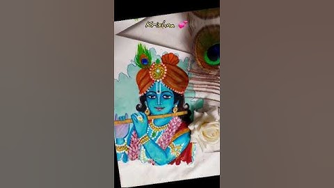 Janmashtami special 💖 🥰 krishna drawing #art #krishna #youtubeshorts #shorts #viral