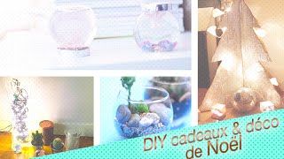 Idées de cadeaux et déco de Noël à faire soi même, à petits prix !