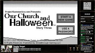Our Church and Halloween: Story Three ~ [100% Trophy Gameplay, PS4]