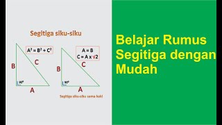 Wajib tau !!! rumus segitiga ternyata ...