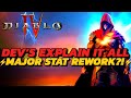 Diablo 4 - THIS Explains Everything | Major Stat Being REMOVED!? | + Tech Limits