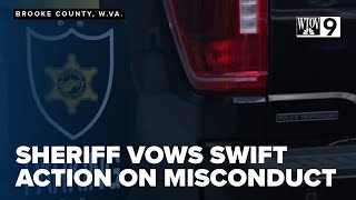 Sheriff vows swift action on misconduct, stresses community confidence