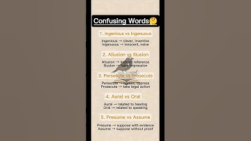 Confusing Words in English | Common Mistakes Explained (Part 5) | Vocabulary Lesson✅