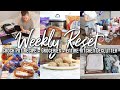 🧺 WEEKLY RESET! CLEANING MOTIVATION + GROCERY HAUL + MEAL PREP