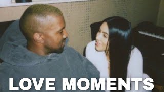 Kanye West And Kim Kardashian Love Moments - YouTube