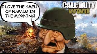 Information COD WW2 TROLLING! Old War Veteran Horrifies Players with REAL War Stories! Call of Duty WW2 Guide
