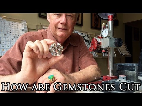 How are gemstones cut - Quartz Faceting