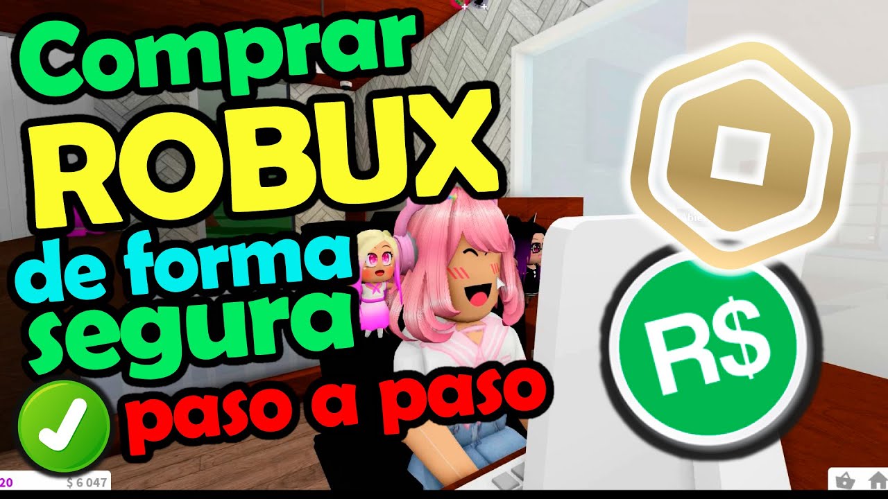 Como comprar ROBUX paso a paso  Tarjeta de Débito o Crédito de forma segura✓  SoyDulceTV 🍫🧸 ROBLOX 