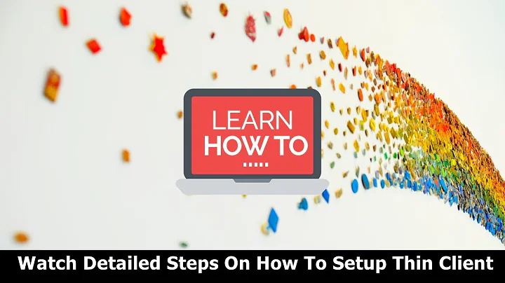 How To Setup USB Thin Client On Windows 7