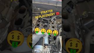 nissan Titan Starter Replacement  auto cars shorts repair fyp jdm v8 mechanic ceo v6