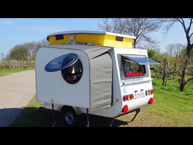 My Tiny Camp : une micro-caravane bretonne au look coloré - Van Life  Magazine